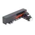 thumbnail image 1 of Alloy Transport Truck Model, Detachable Design Lifelike Container Toy for Interactive Parent Child Playtime,  Materials Accurately Sized Container Truck Model, 1 of 7