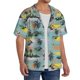 thumbnail image 2 of Fotbe Hawaiian Style Camisa Estampada de Manga Corta para Hombre, Casual de Verano, Estilo Playero, Sin Arrugas-XX-Large, 2 of 5