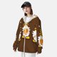 thumbnail image 3 of Balery Gnomes With Honey Sudadera ligera de manga larga con capucha y protección solar UPF 50+ para hombre y mujer, ideal para pesca y running-3X-Large, 3 of 7