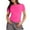 Hot Pink-Z2, variant on YDKZYMD Womens Crop Tops Crew Neck Slim Fitted Y2k Tight Shirt Teen Girls Short Sleeve Layering Cute Basic Tee Trendy Going Out Juniors Tops Blue XL