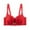 Red, variant on ALLLIST Push up Womens Bras Wirefree Cotton Bralette Lace Comfy White Plain T-Shirt Women's Underwear