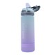 thumbnail image 2 of Botella de bebida Botella de agua fría portátil para la oficina de la escuela al aire libre (Azul 600ml) Tmvgtek Para Estrenar, 2 of 9