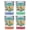 Multicolor (4-Pack), variant on Laughlin Nevada Design B Souvenir 2 oz Square Shot Glass Clear