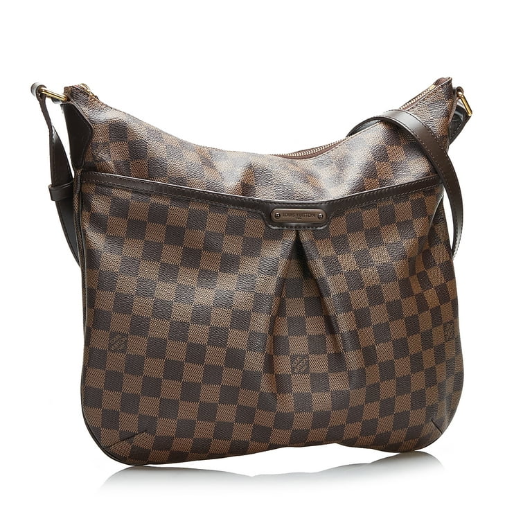 used Pre-owned Authenticated Louis Vuitton Damier Ebene Bloomsbury GM Canvas Brown Crossbody Bag Unisex (Good), Adult Unisex, Size: Small