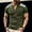 c01Green, variant on LNWUY Mens Cotton Henley Shirts Short Sleeve Casual T-Shirts Summer Color Block Comfort Breathable Button T Shirts with Pocket White XXL