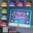thumbnail image 1 of Tablero de notas LED Yecuip recargable con 7 colores para niños, 1 of 8