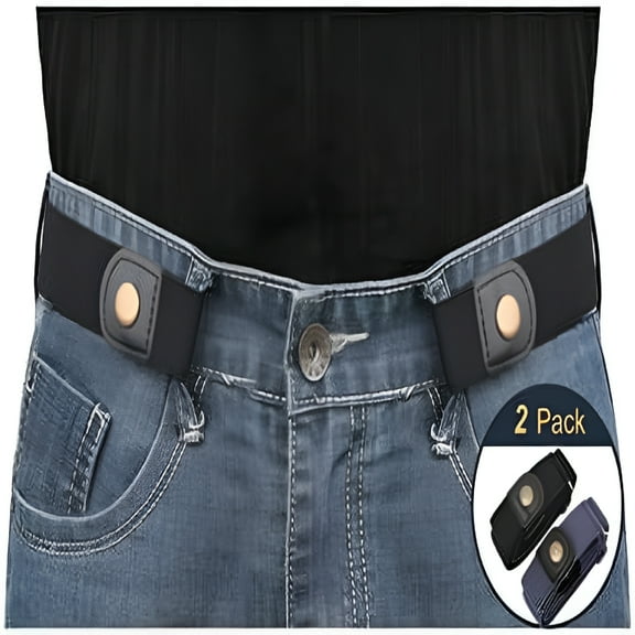 TELOLY No Invisible Elastic Stretch Belt for Men/Women Fits waist 24-50in Father Day Gift