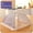 Blue, variant on Mesh Food and Plant Covers, Collapsible Reusable Food Cover Protector from Flies and Bugs for Outdoor and Home Use 13in