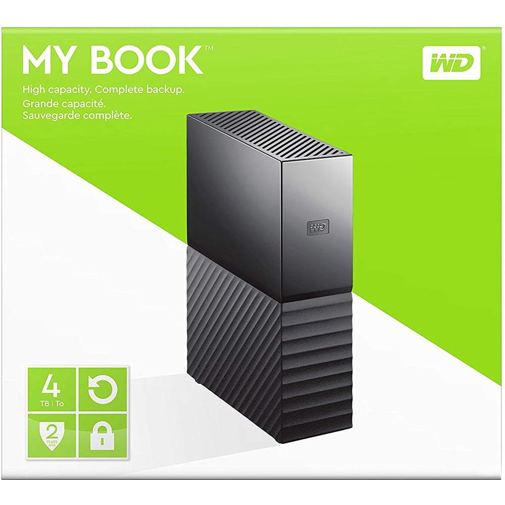 WD 8TB My Book Desktop, High-Capacity Storage, External HDD, Auto