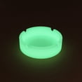 thumbnail image 3 of 1PCS Luminous Silicone Round Ashtray Army Green Black Camouflage, 3 of 7
