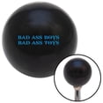 thumbnail image 1 of American Shifter  Blue Bad Ass Boys Bad Ass Toys Black Shift Knob with M16 x 1.5 Insert Shifter Auto, 1 of 1