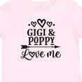 thumbnail image 4 of Inktastic Gigi and Poppy Love Me Girls Baby T-Shirt, 4 of 5