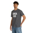 thumbnail image 6 of Kinda Sus Shirt, Funny Gaming T-Shirt, Gamer Gift Tee, Birthday - ID: 101, 6 of 7