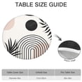 thumbnail image 4 of Colorful Bohemian Round Elastic Tablecloth, Waterproof Mandala Table Cover, Ideal for Picnic, Dining, Patio, or Camping Table, 4 of 4