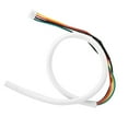 thumbnail image 3 of 4 Core White Cable, 4 Core Cable, Preconnected Cable Connectors 30m 4 Core Flexible Copper Cable, For Office Hotel, 3 of 8