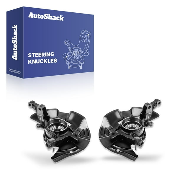 AutoShack Front Steering Knuckles & Wheel Bearing Hub Assembly Replacement for 2011 Kia Optima 2-PC Set