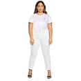 thumbnail image 5 of Levis Womens 721 High Rise Skinny Jeans Standard 25 Regular Soft Clean White Waterless, 5 of 6