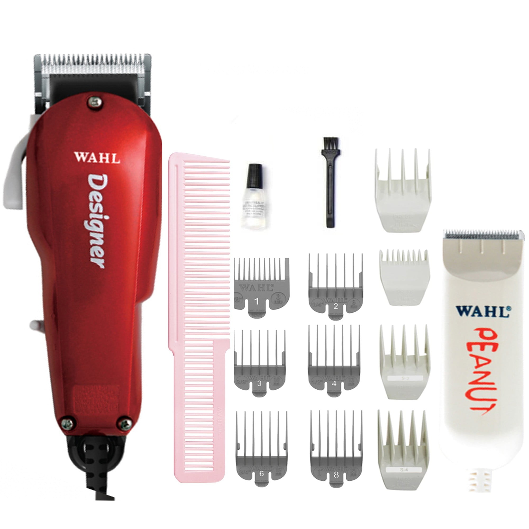 Wahl Peanut Cordless Trimmer with 4-Attachments by Wahl並行輸入