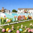 thumbnail image 4 of zhangmingg Easter Decorative Banner Heartfelt Celebration Party Sign for Home Festive Spring Holiday, 4 of 7