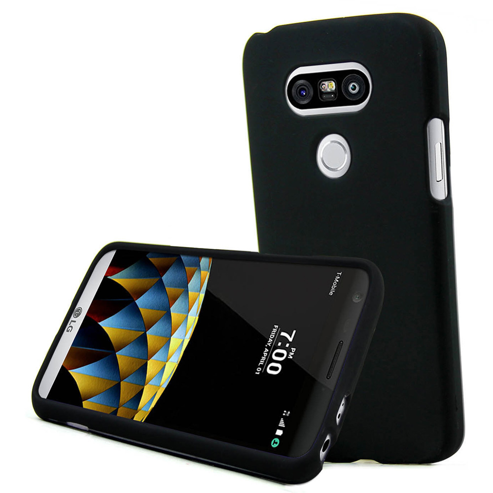 LG G5 Case, REDshield [Black] Slim & Protective Rubberized Matte Finish