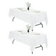 thumbnail image 1 of Mantel blanco IVAPUPU para mesa rectangular 152 x 259 cm, 2 unidades, 1 of 8