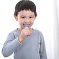 thumbnail image 4 of Automatic Ultrasonic U-Shaped Kids Toothbrush Electric Battery Operated Brush, 4 of 9