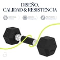 thumbnail image 3 of Juego De Mancuernas Eleva ELEVA-2MH Hexagonal 5 Lb Con 2 Pz, 3 of 7