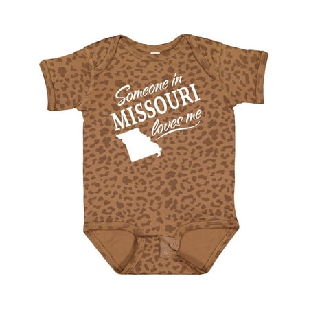 

Inktastic Someone in Missouri Loves Me Gift Baby Boy or Baby Girl Bodysuit