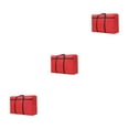 thumbnail image 3 of Baohd Sac de Voyage avec Grande Ouverture et Couture Fine Durable et Résistant à l'Usure Grande Capacité Rouge-40l 3Ensemble, 3 of 6