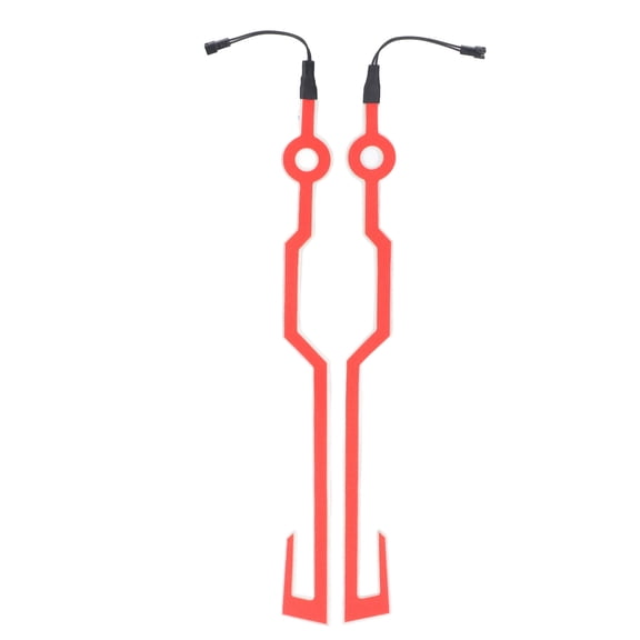 High,Visibility Helmet Light Strip, 3 Modes For Bike <span Style="background:red"></span>, PVC, Water Resistant