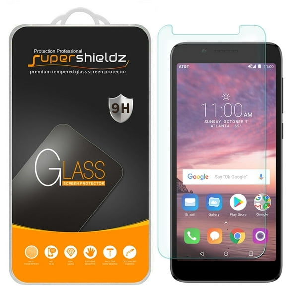 [1-Pack] Supershieldz for Alcatel IdealXtra Tempered Glass Screen Protector, Anti-Scratch, Anti-Fingerprint, Bubble Free