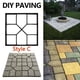 thumbnail image 5 of Muyoka Molde de pavimento de jard铆n Pluokvzr DIY molde de hormig贸n de cemento de pavimentaci贸n manual de propileno, 5 of 7
