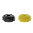 thumbnail image 2 of 2 Piezas de Perillas de Platillo de Ajuste de Pieza de Instrumento de Percusión Amarillo + Negro, 2 of 9