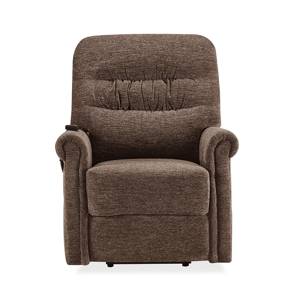 Kepooman Soft Fabric Upholstery Power Lift Recliner Chair with Remote, Brown Kepooman Soft Fabric Upholstery Power Lift Recliner Chair with Remote, Brown
