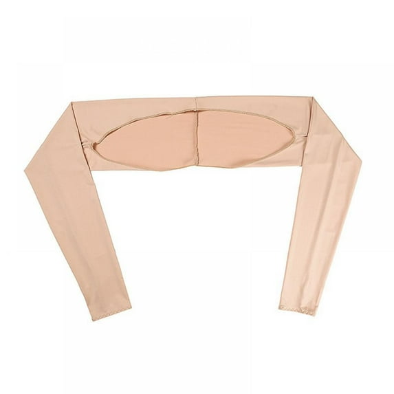 1 PC Cooling Shawl Arm Sleeves Sun Protection with Finger Hole for Golfing, Driving, Riding, Fishing