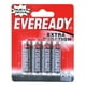 thumbnail image 1 of Blister 4 Pilas Zinc Carbón AA 1.5v Baterías Eveready Eveready 1215-4, 1 of 2