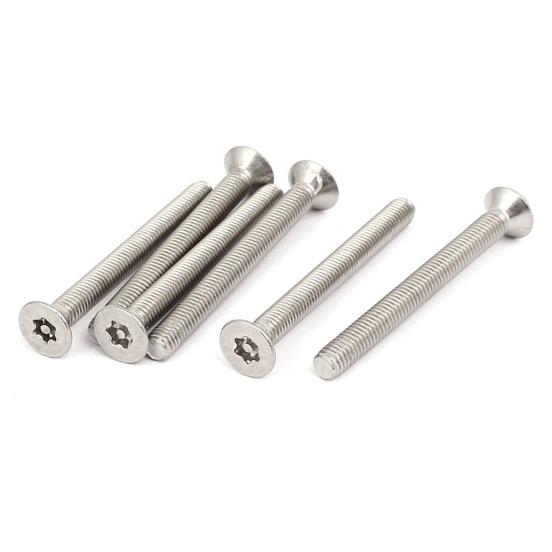 M5x50mm 1/5inchx2inch Torx Flat Head Machine Tamper Resistant Screw