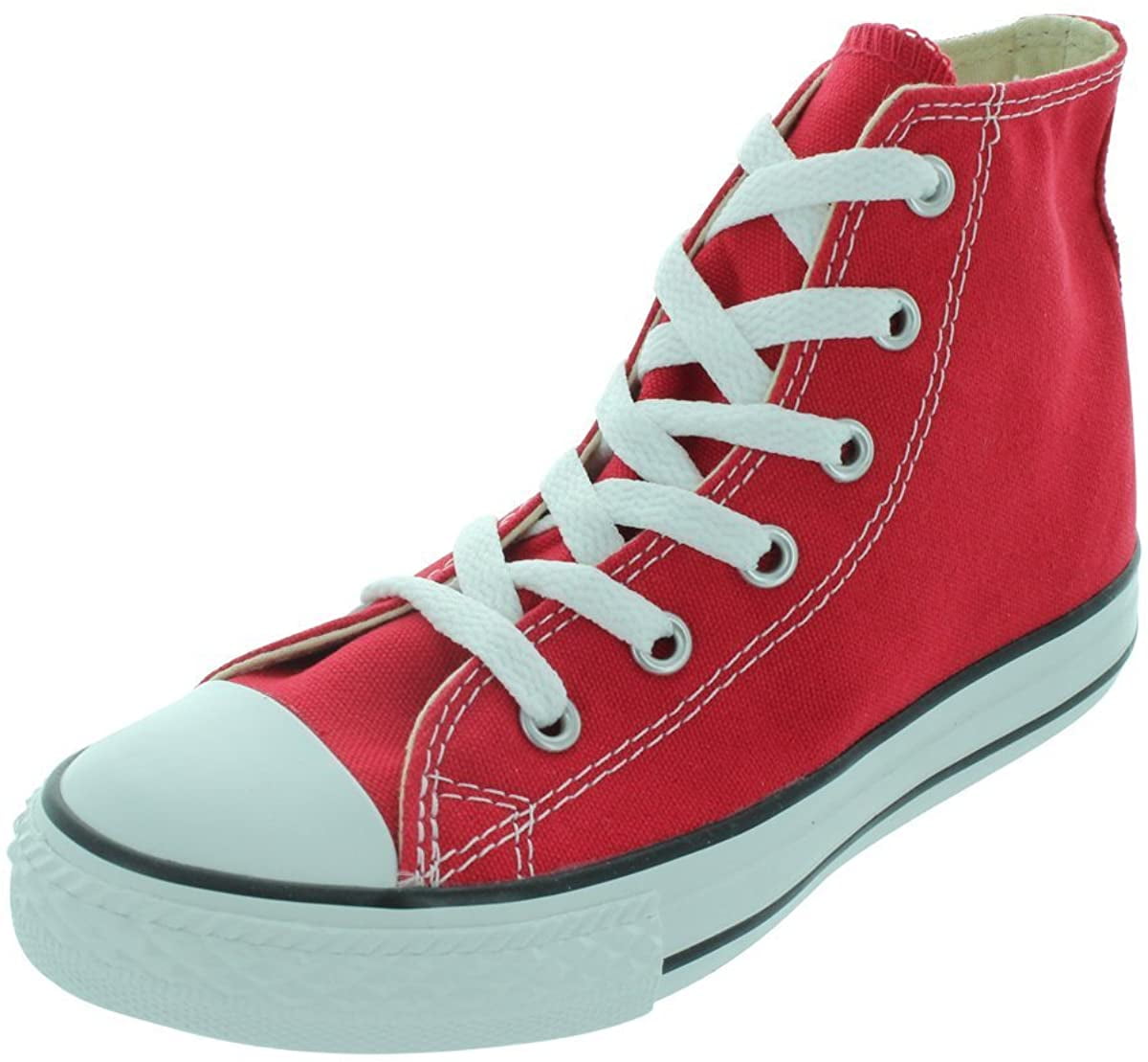 Converse Clothing Chuck Taylor Star High Top Sneaker, Red, 12.5 - Walmart.com
