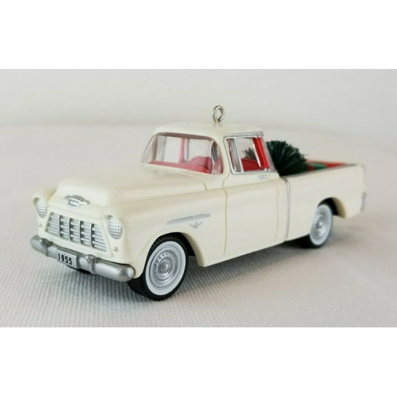 1996 Hallmark Keepsake Ornament 1955 Chevrolet Cameo, 2nd in All American Truck Series