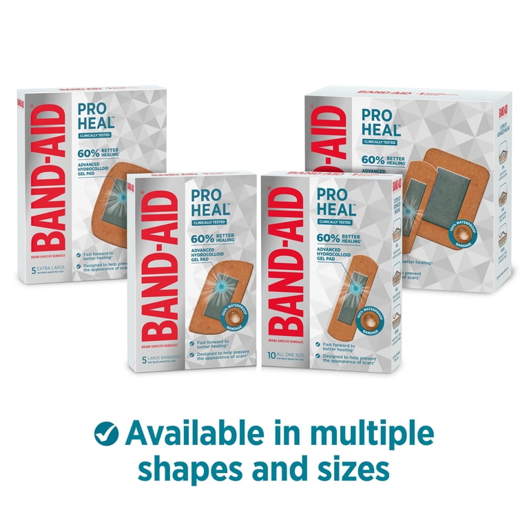 Pro Heal Assorted Hydrocolloid Bandages, 15 Count photo 8