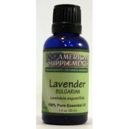 Lavender (Bulgarian) Essential Oil American Supplements 1 oz Oil Lavender (Bulgarian) Essential Oil American Supplements 1 oz Oil