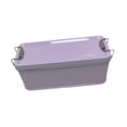 thumbnail image 1 of Caja de hojalata, caja de hojalata vacía y portátil, recipiente de hojalata para dulces y Blanco, 1 of 9