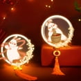 thumbnail image 1 of Chinese Spring Festival Bunny Lantern DIY Handmade 2023 Year of The Rabbit Handheld Lantern for Kids Gift Type 3, 1 of 2