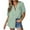 Green, variant on hotojiny Womens Button down Shirts Summer Cotton Linen Breathable Short Sleeve Blouses Loose Collared Oversized Tops with Pockets