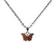 thumbnail image 5 of Aleación Mariposa Colgante Cambio de color Sensación Emocional Collar de material acero inoxidable 5cm-55cm, 5 of 9