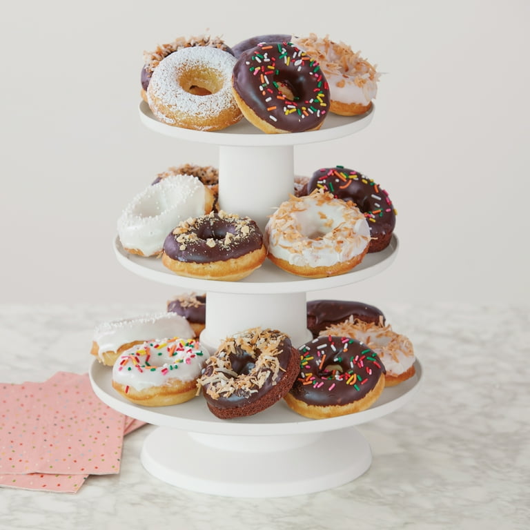 Wilton Stacked 3-Tier Cupcake and Dessert Tower, 1.8 lb - Walmart.com