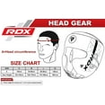 thumbnail image 3 of RDX Headgear for Boxing, MMA Training, Adjustable Padded KARA Head Gear for Cheeks, Forehead and Ear Protection, Muay Thai Headgear, Kickboxing, Sparring, Martial Arts, Karate, Taekwondo Helmet, 3 of 11