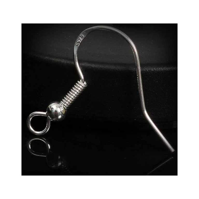 150pcs Silver 925 Earring Hooks Ear Thread Fish Hooks Set For
