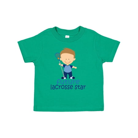 

Inktastic Future Lacrosse Star Boy Gift Toddler Boy Girl T-Shirt