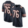 thumbnail image 1 of Men'S Chicago Bears #76 Steve Mcmichael Navy Retired Player Jersey -S, 1 of 2